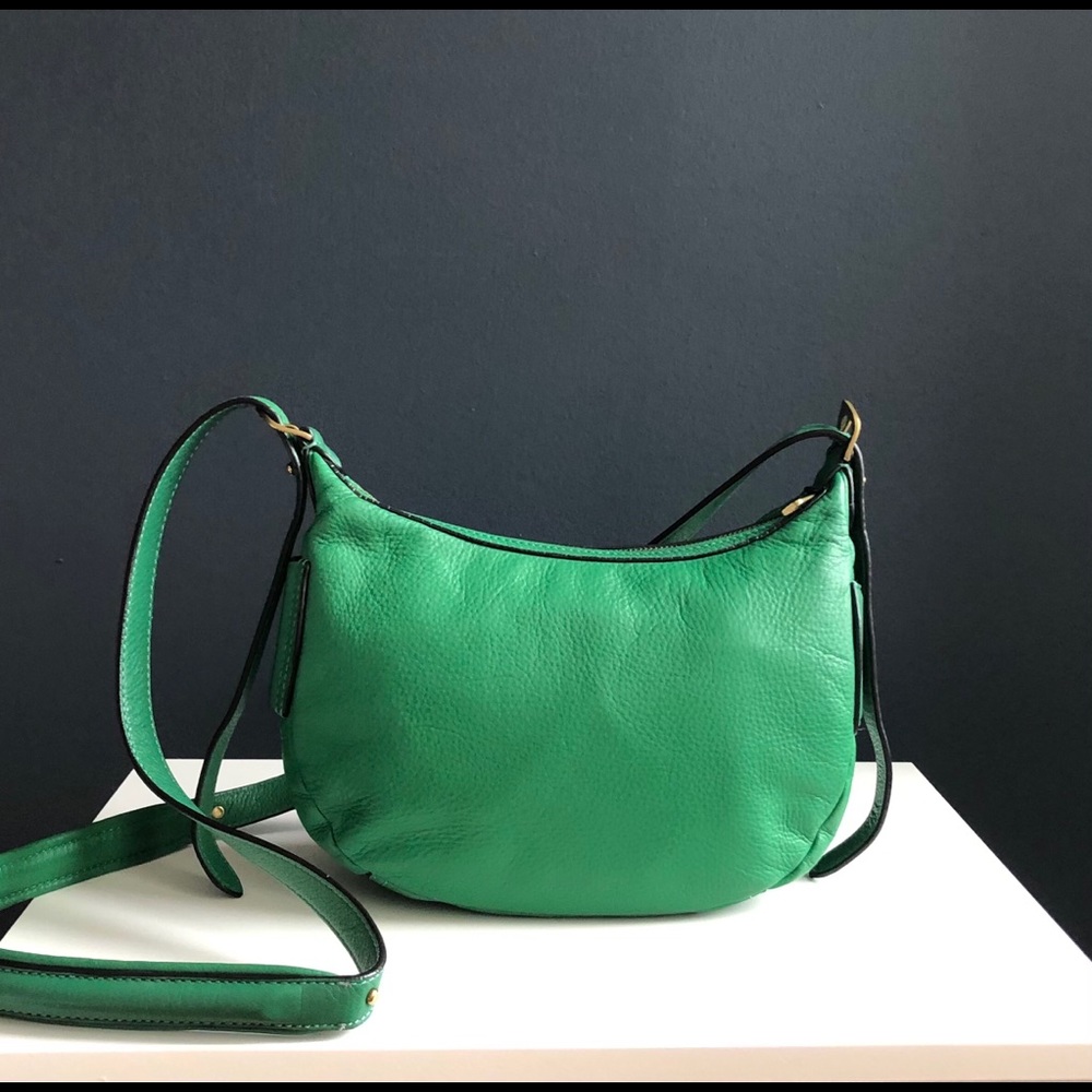 Lauren Ralph Lauren pebble leather crossbody purse